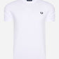 Fred Perry T-shirts  Ringer t-shirt - white 