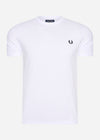 Fred Perry T-shirts  Ringer t-shirt - white 