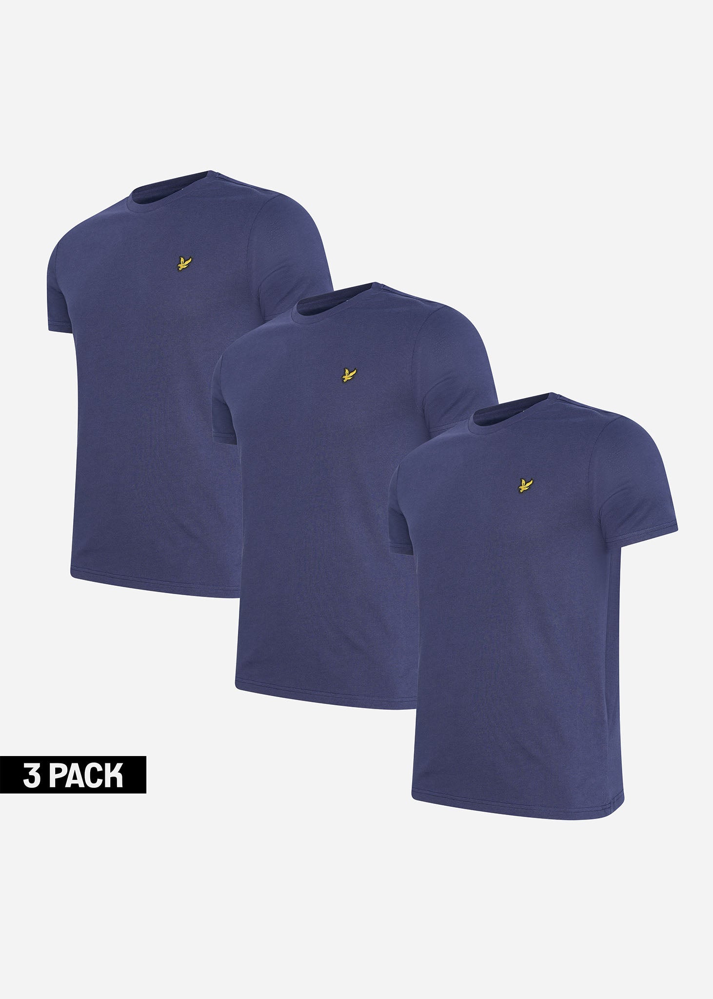 Lyle & Scott T-shirts  Crew neck t-shirt - navy 3 pack 