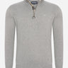 Barbour Truien  Cotton half zip - grey marl 