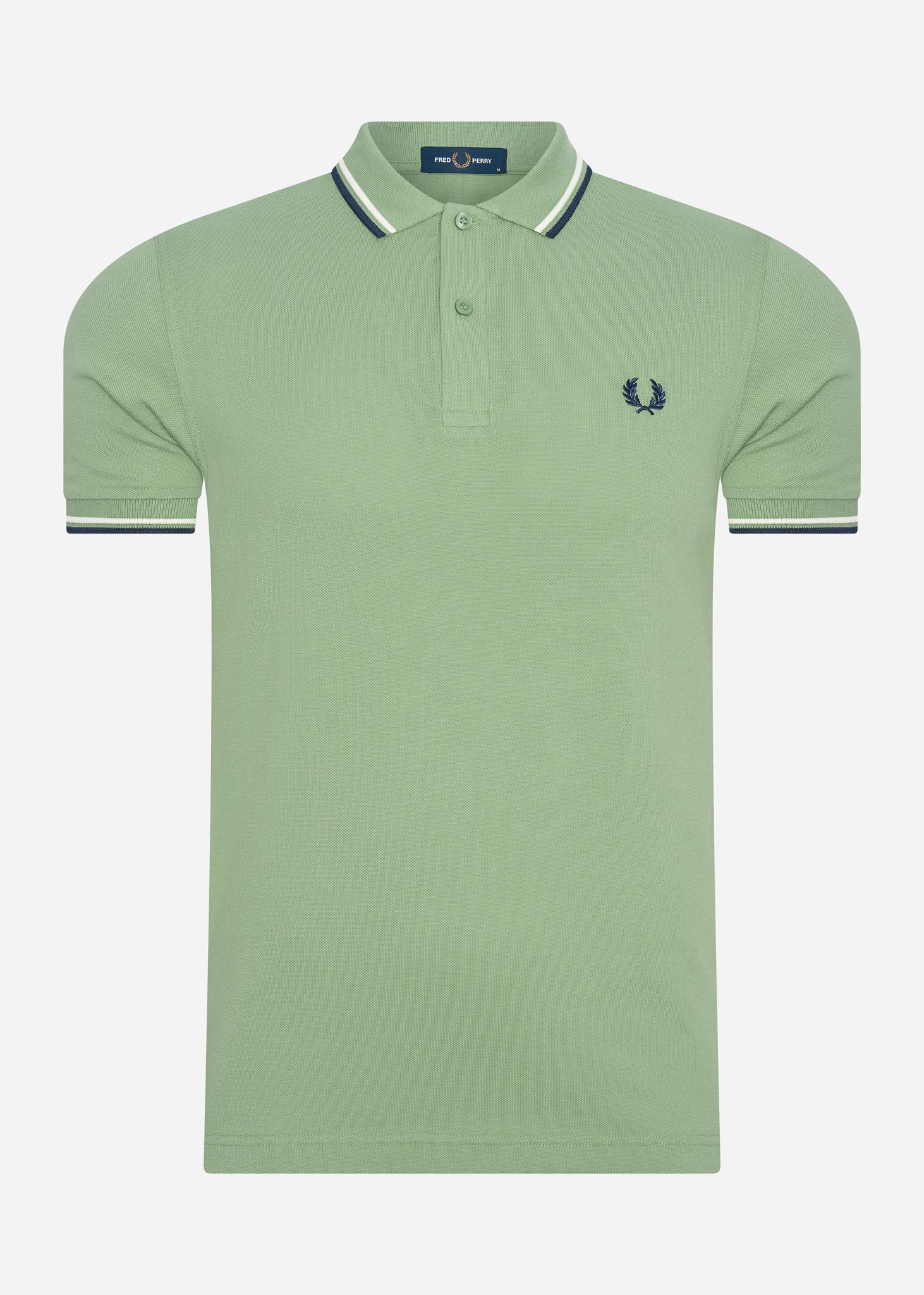 Fred Perry Polo's  Twin tipped fred perry shirt - pistachio 
