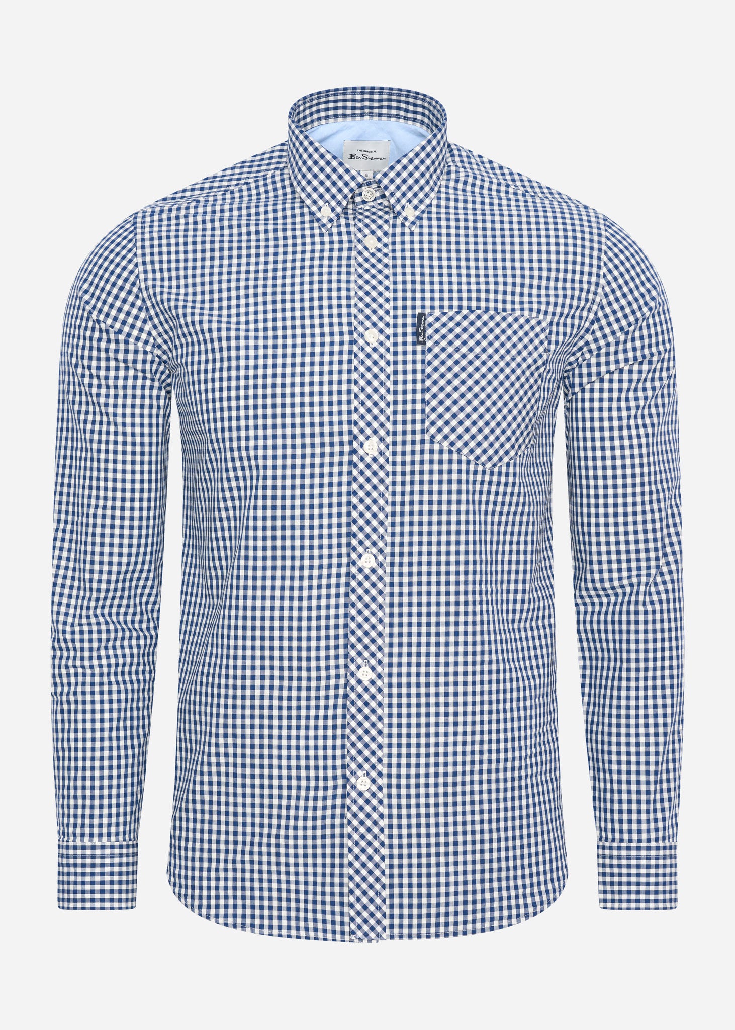 Ben Sherman Overhemden  Gingham shirt - dark blue 