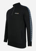 Ellesse Truien  Chimenco half zip track top - black 