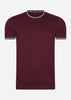 Fred Perry T-shirts  Twin tipped t-shirt - oxblood 