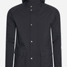 Barbour Jassen  Waterproof hooded bedale - black dress 