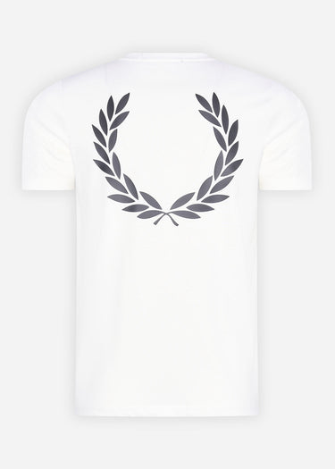 Fred Perry T-shirts Graphic branded t-shirt - snow white
