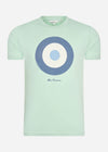 Ben Sherman T-shirts  Signature target tee - eggshell 