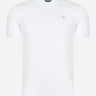 Hackett London Polo's  Cotton pique polo shirt - optic white 