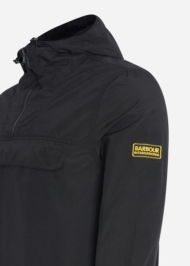 Barbour International Jacken  Orbit pop over - black 