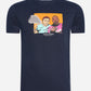 Weekend Offender T-shirts  Traffic - navy 
