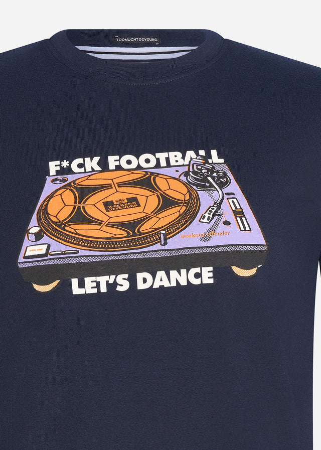 Weekend Offender T-Shirts  Lets dance - navy 