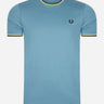 Fred Perry T-shirts  Twin tipped t-shirt - ash blue 