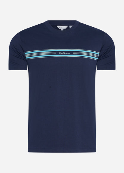 Ben Sherman T-shirts  Seasonal stripe - marine 