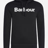 Barbour Hoodies  Logo popover hoodie - black 