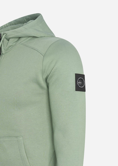 Marshall Artist Vesten  Siren full zip hood - sage 