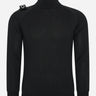 MA.Strum Truien  Roll neck knit - jet black 