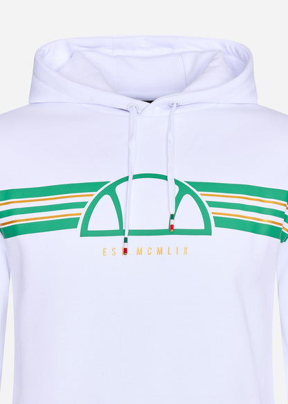 Ellesse Hoodies  Trofeo oh hoody - white 