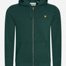 Lyle & Scott Vesten  Zip through hoodie - dark green 
