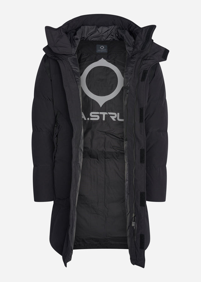 MA.Strum Jacken  Long down coat - jet black 