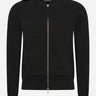 MA.Strum Vesten  Full zip bomber sweat - jet black 