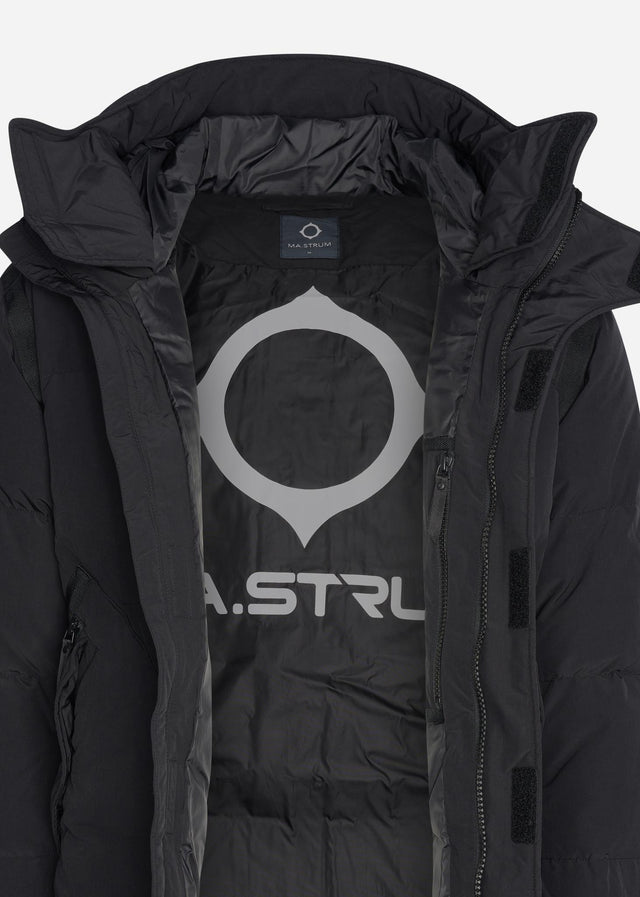 MA.Strum Jacken  Long down coat - jet black 