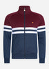 Ellesse Vesten  Prende track top - burgundy 