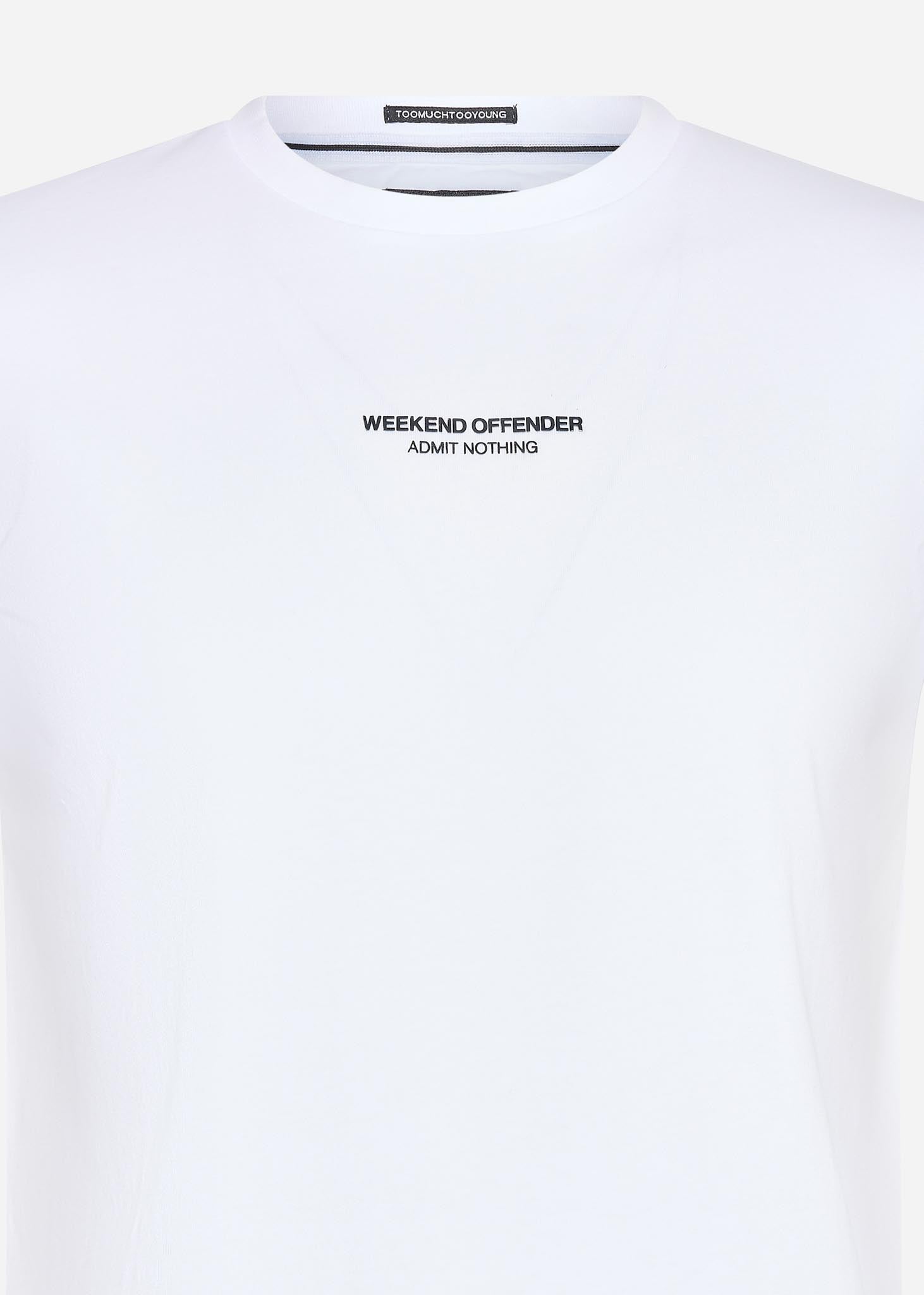 Weekend Offender T-shirts  Millergrove - white 