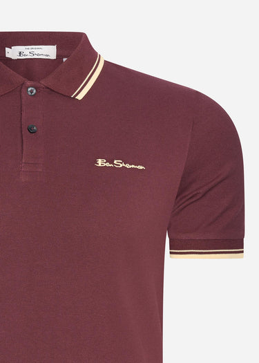 Ben Sherman Polo's  Signature polo - aubergine 