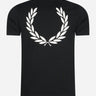Fred Perry T-shirts  Back graphic t-shirt - black 