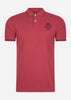 Hackett London Polo's  Heritage logo polo - claret 