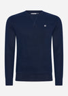 Ben Sherman Truien  B logo crew - marine dark 