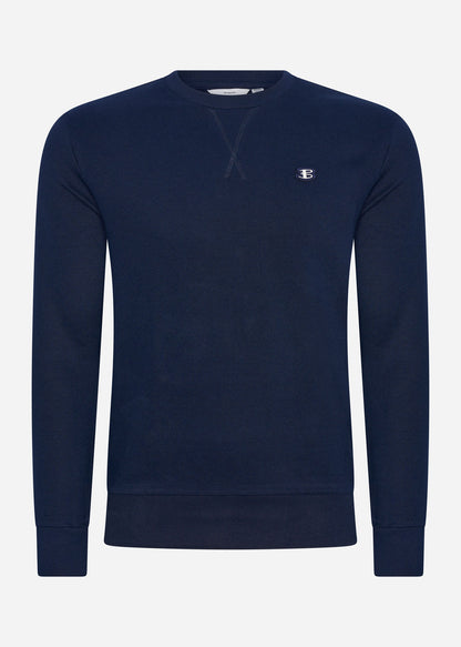 Ben Sherman Truien  B logo crew - marine dark 