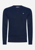 Ben Sherman Truien  B logo crew - marine dark 