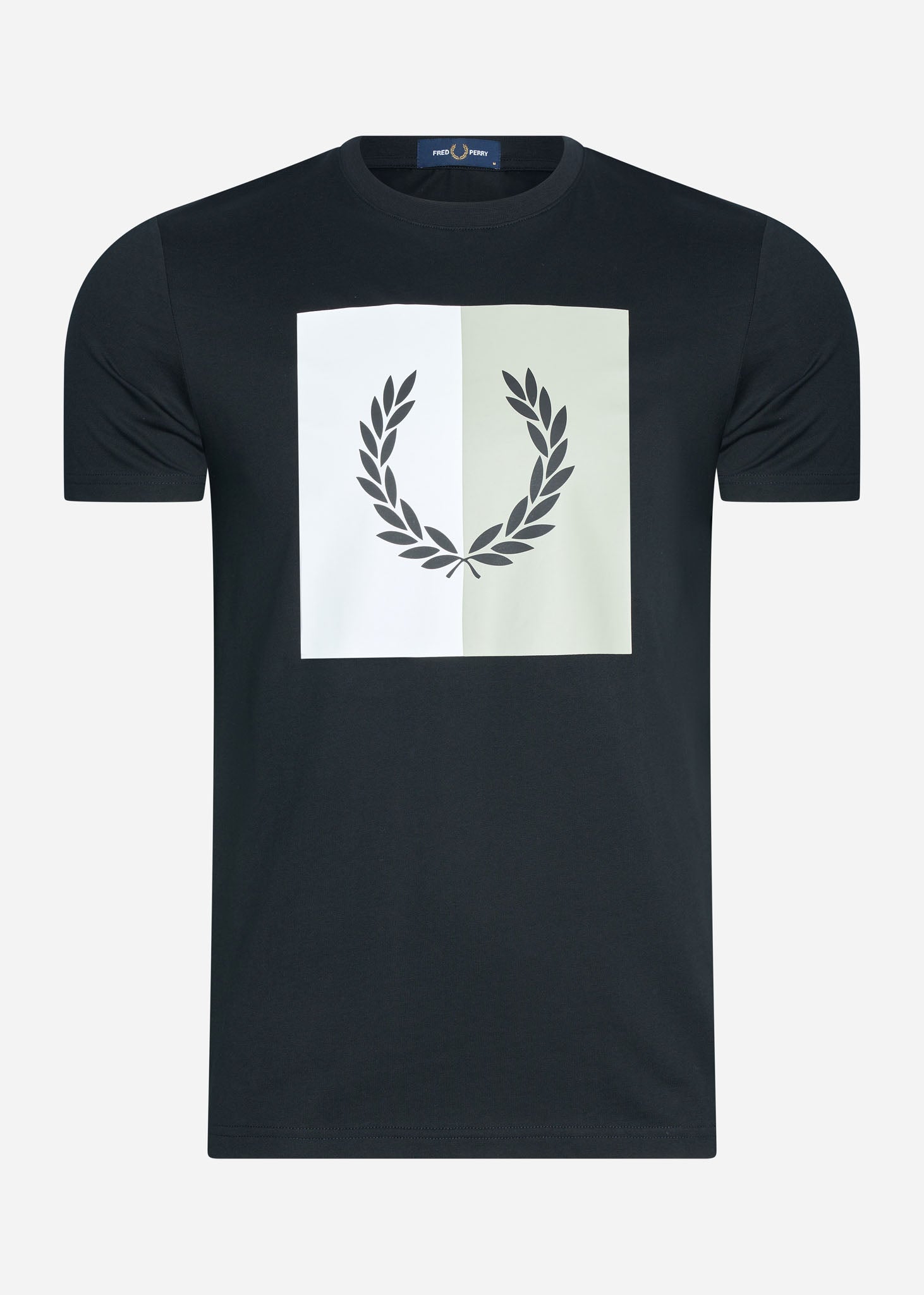 Fred Perry T-shirts  Laurel wreath graphic t-shirt - black 