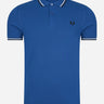 Fred Perry Polo's  Twin tipped fred perry shirt - shaded cobalt 