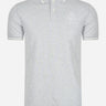 Hackett London Polo's  Heritage logo polo - grey marl 