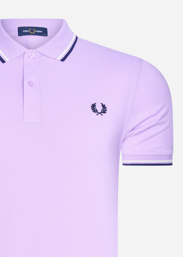 Fred Perry Poloshirts  Twin tipped fred perry shirt - lilac soul 