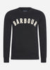 Barbour Truien  Prep logo crew - black 