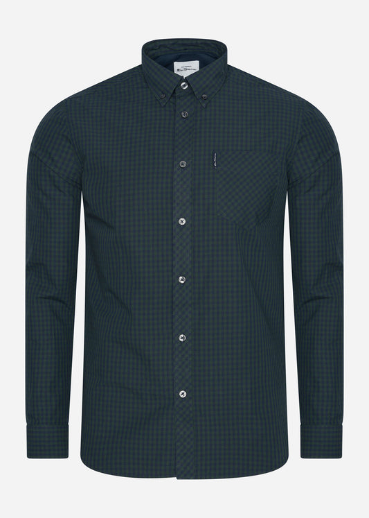 Ben Sherman Overhemden  Signature gingham - dark green 