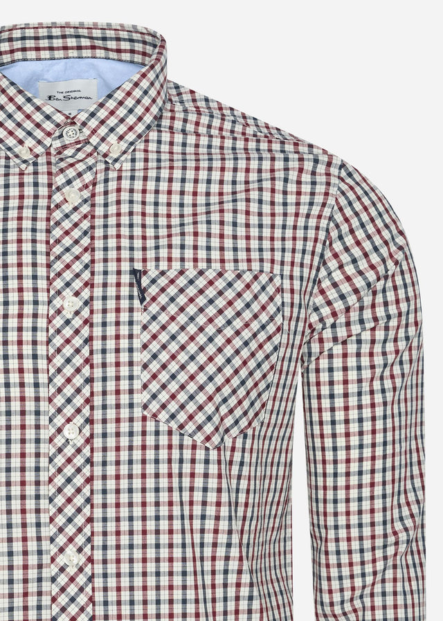 Ben Sherman Hemden  Signature house check - red 