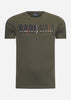 Barbour T-shirts  Wallace tee - forest 