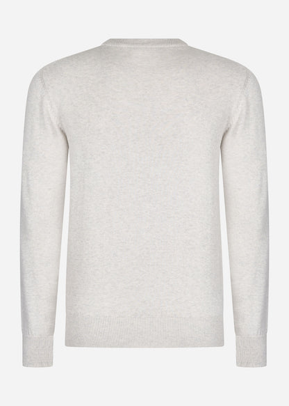 Ben Sherman Truien  Chest stripe crew - ivory 