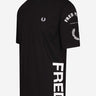 Fred Perry T-shirts  Bold branding t-shirt - black 