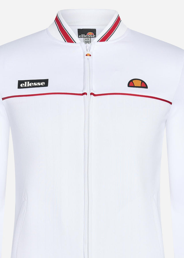 Ellesse Sweatjacken  Tommie track top - white 
