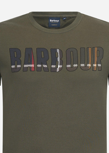 Barbour T-shirts  Wallace tee - forest 