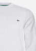 Lacoste Truien  Sweater - silver chine 