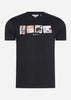 Ben Sherman T-shirts  Retro item stack - black 