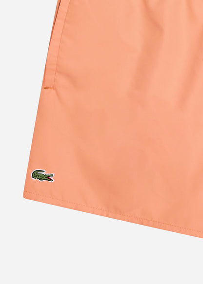 Lacoste Zwembroeken  Swimming trunks - mandarin tree orange green 