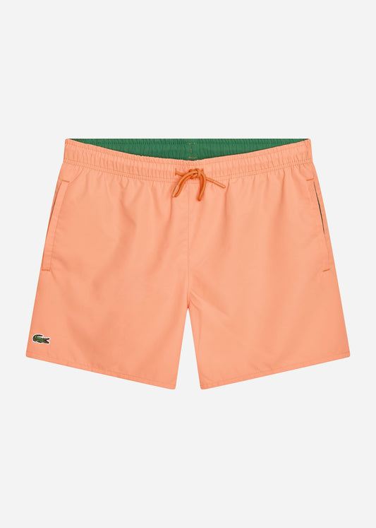 Lacoste Zwembroeken  Swimming trunks - mandarin tree orange green 