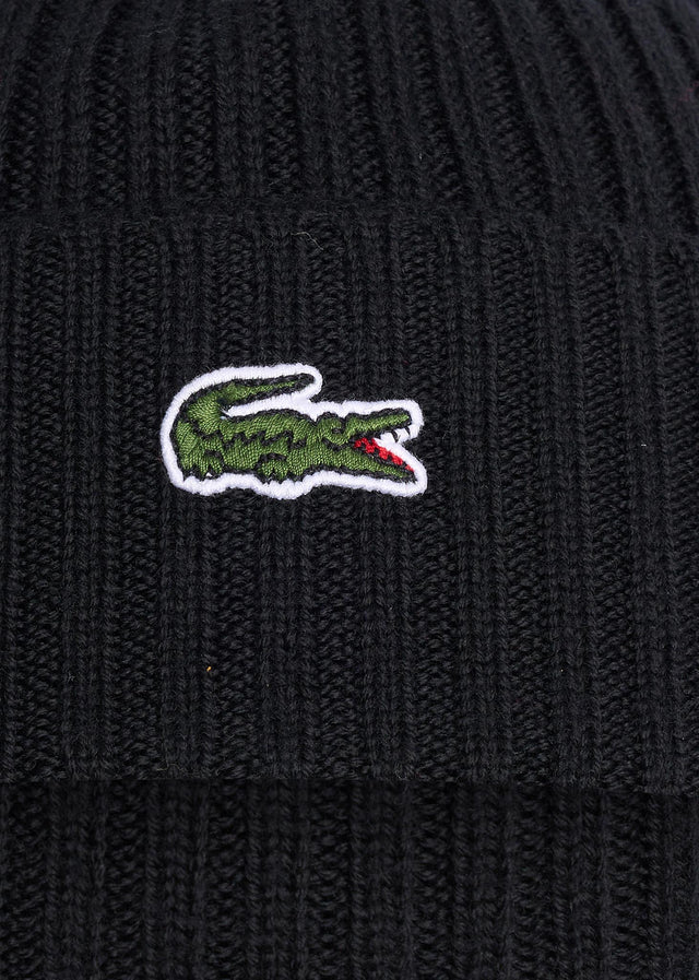 Lacoste Mützen Beanie - black